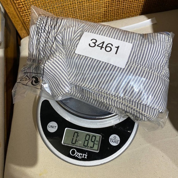 Pilcro and the Letterpress Womens Railroad Stripe Denim Mini Skirt Blue/White 10 - Picture 10 of 10